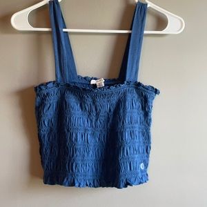 American Eagle Blue tank top Size S